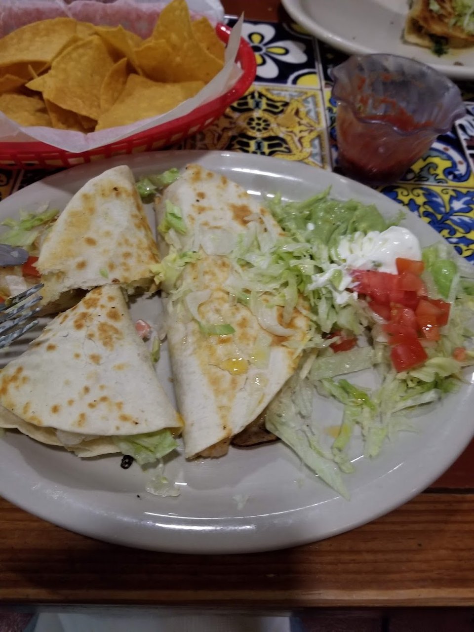 Shrimp Quesadilla